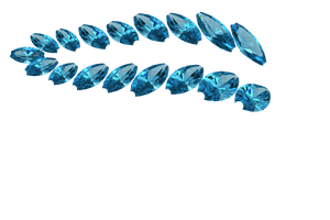 Gem color illustration